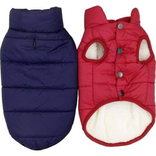 NEW Warm Fleece Autumn Winter Soft Teddy Dog Coat Arm-Free Bulldog Bichon Pet Jacket Clothes for Pets Leash Hole 3 Color