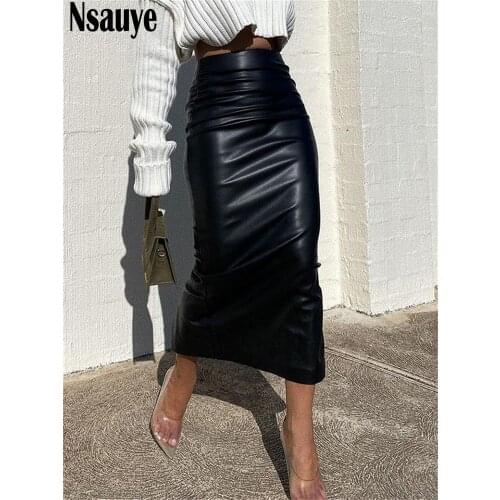 Женские осенние юбки NSAUYE China At AliExpress