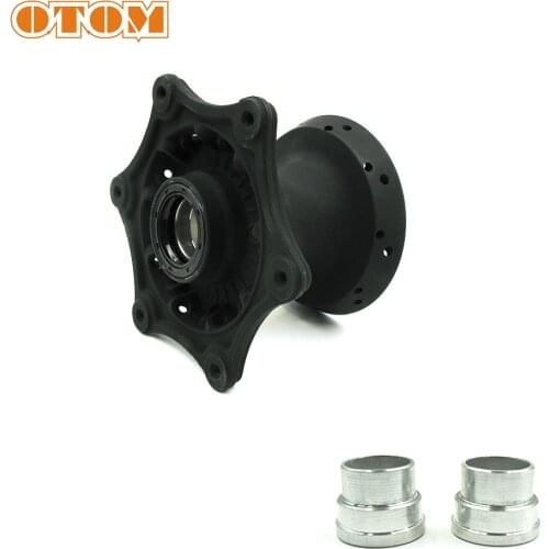 OTOM Dirt Pit Bike Rims Black Front Wheel Hub Motocross Motorcycle Wheel Hub Cover Caps For KTM EXC EXC-F SX XCW 125 300 525 660