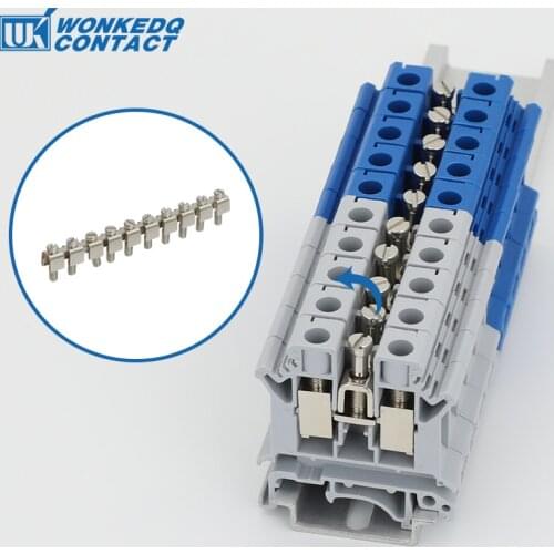 Fixed Bridge FBI 10-10 For UK-10N Din Rail Screw Terminal Block Accessories Terminal Block