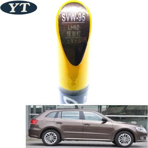 Car scratch repair pen, auto painting pen BROWN color for volkswagen polo golf 6,7 touran passat tiguan CC ,car painting pen