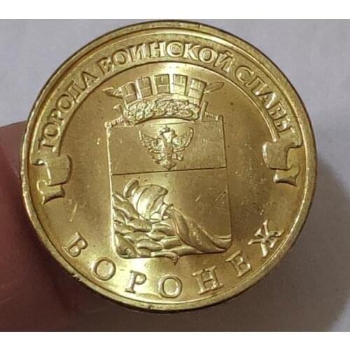 22mm Russian 2012 ,100% Real Genuine Comemorative Coin,Original Collection