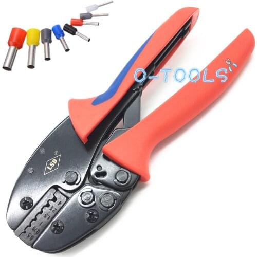 S-04WFL Crimper wire ferrules sleeve crimping pliers cord end terminal insulated connectors ratchet crimp tool 0.5-4mm²