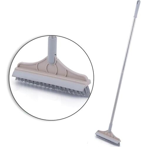 Broom Dust Scraper Floor Groove PP Brush Floor Gap Carpet Cleaner Sweeper No Hand Wash Mop Clean Household Cleaning Tool Device