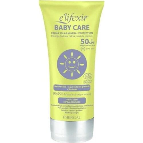 E´LIFEXIR BABY CARE CREMA SOLAR MINERAL PROTECTION SPF50+ 100 ML