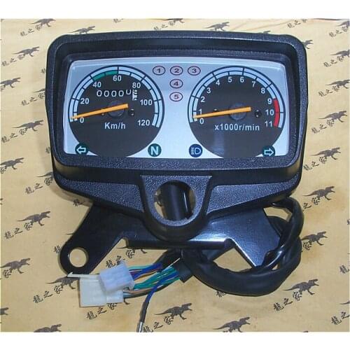 CG125 CG150 Motorcycle Meter Odometer Assembly Tachometer Assy Dashboard With Ignition Lock