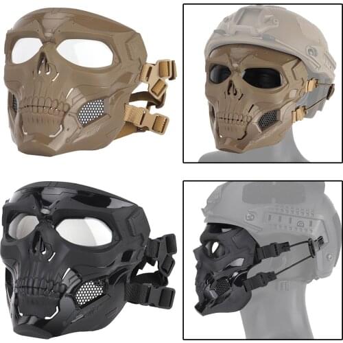 Cosplay Tactical Outdoor Wargame Motorcycle Skull Face Mask