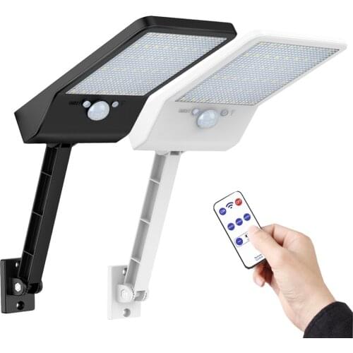 48 LED Solar-Lamp Outdoor Garden-Wall-Light Waterproof Radar-Motion-Sensor solar power light