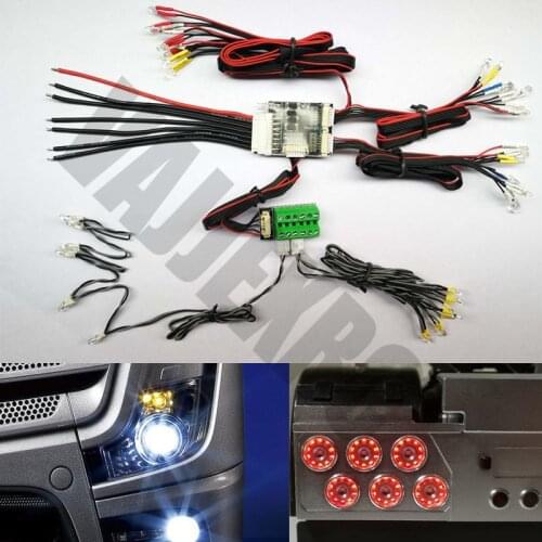 1/14 Tamiya Remote Control Truck Tractor Light System Expansion Module