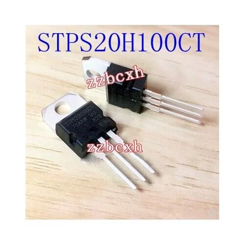 10PCS/LOT New original In Stock STPS20H100CT 20A 100V TO-220