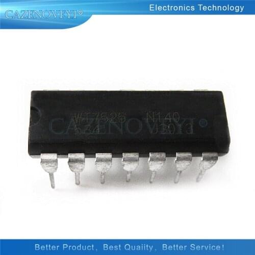 2pcs/lot WT7525N140 WT7525 DIP-14 In Stock