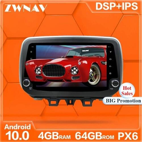 PX6 4+64G Android 10.0 Car Multimedia Player For HYUNDAI IX35 Tucson 2018 2019 Navi Radio navi stereo IPS Touch screen head unit