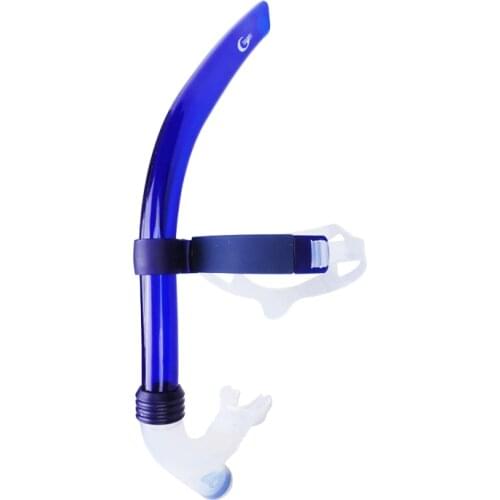 Free Shipping front head Silicone Snorkel Breathing Swimming Tube for Training Scuba Diving Under Water Breathing Equipment