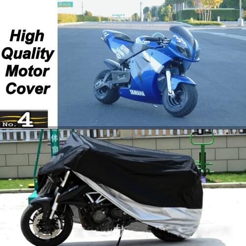 MotorCycle Cover For Yamaha Pocke WaterProof UV Sun Dust / Rain Protector Cover Made of Polyester Taffeta