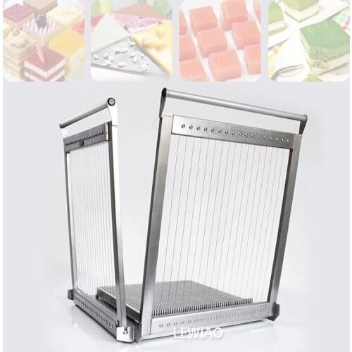Double Arm Manual Chocolate Cutter Stainless Steel Custom Design Wire Cutting Machine Cheese Cake Guitar Dicing Machine