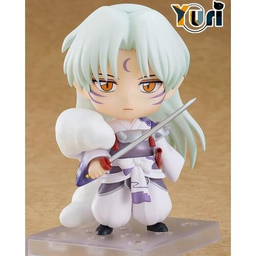 Anime Inuyasha Sesshomaru Action Figure Stand Model Toy Display Cosplay Collection Gift C