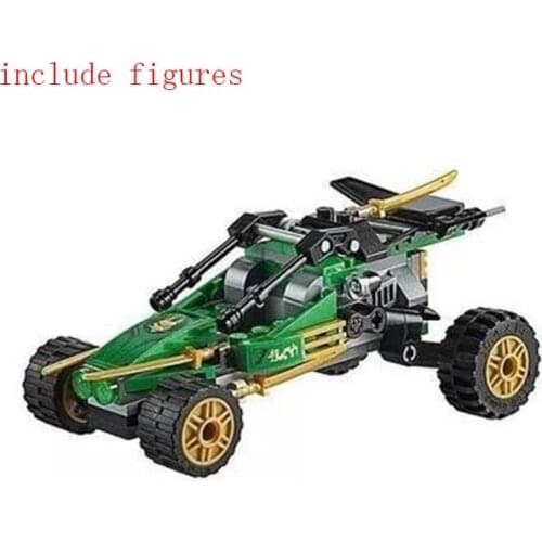 187pcs In Stock New Lloyd Nightcrawler Building Blocks Bricks Classic Movie Model Kids Christmas birthday Gift Toys for Children