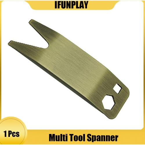 Guitar Bass Multi Tool Spanner Wrench for Tightening Knob Jack Tuner Bushing Pots Switches Jacks Guitarra Tool for Luthier