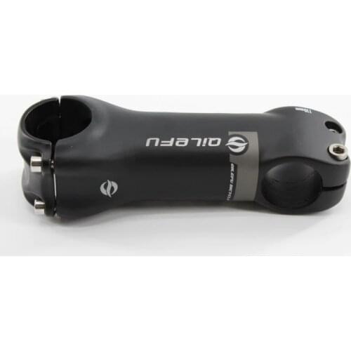 Newest gray QILEFU Road&Mountain bike matte UD 3K full carbon fibre stems 31.8*80-110mm 6&17 angle degrees MTB parts Free ship