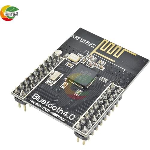 NRF51822 CORE51822 BLE4.0 Bluetooth Wireless Module Communication Board RF Controller Antenna SPI I2C UART Rev2 Rev3 2.4 GHz