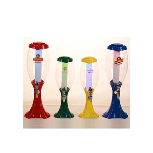 1.5 L beer dispenser beer tower brasil cerveja with Led light