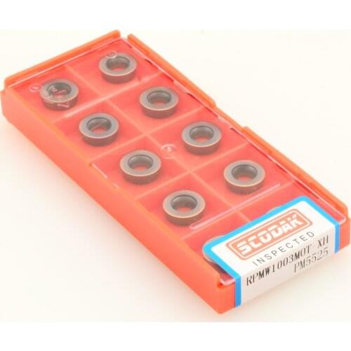 RPMW1003 PM5525 milling carbide inserts for machining stainless steel and steel
