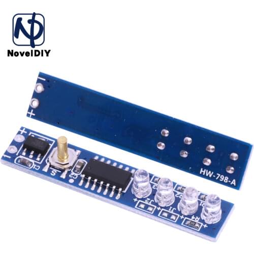 1S/2S/3S/4S Lithium Battery Capacity Tester LED Display Board Power Level Indicator Module For 18650 Lithium Li-ion lipo Battery