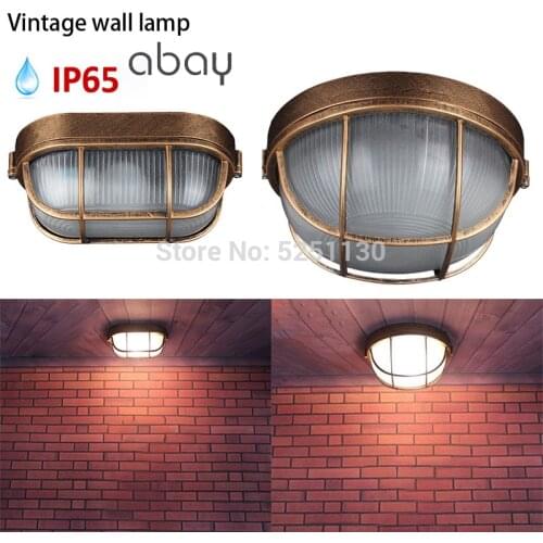 Retro Vintage E27 Ceiling Light Fixtures Waterproof Kitchen Hallway Balcony Plafondlamp Ceiling Lamp Luminaria De Teto