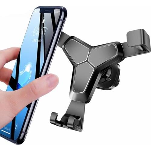 Universal Gravity Car Holder Air Outlet GPS Navigation In Car Bracket Stand For 6.5 inch Support Smartphone Voiture Phone Holder