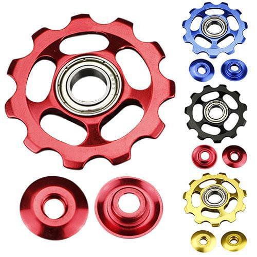 MTB 11T Bike Road Bicycle Rear Derailleur Aluminum Alloy Pulley Jockey Wheel
