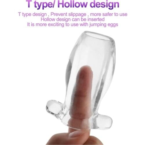 Woman Men Anal Dilator Sex Products BDSM Game Hollow Anal Plug Anal Expander Prostate Massager Anus Butt Plug Enema Sex Toys