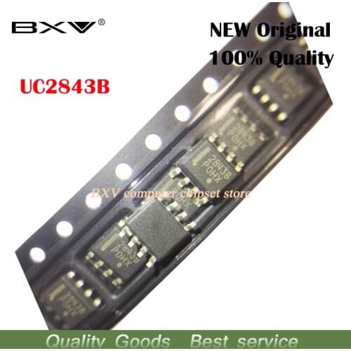 10pcs/lot UC2843BD1R2G UC2843 SOP8 2843B UC2843B new original Free shipping