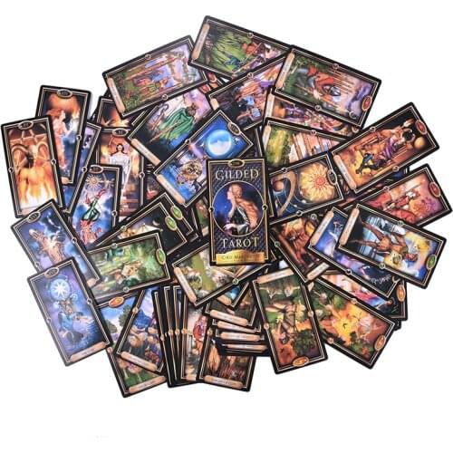 2020 Tarot Deck Card Latest English Edition Mysterious Tarot Tarot Cards Deck Toy Tarot Divination Family Party Cards Game