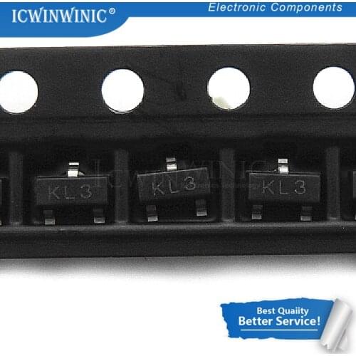 3000piece Schottky diode SOT-23 diode KL3 BAT54 SURFACT MOUNT SCHOTTKY BARRIER BAT54C In Stock