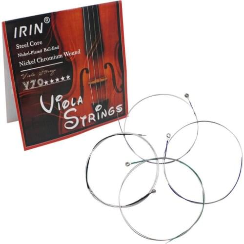 4pcs/lot Viola Strings A D G&C Steel Core Nickel Chromium Wound Exquisite Stringed Violoncello Accessories
