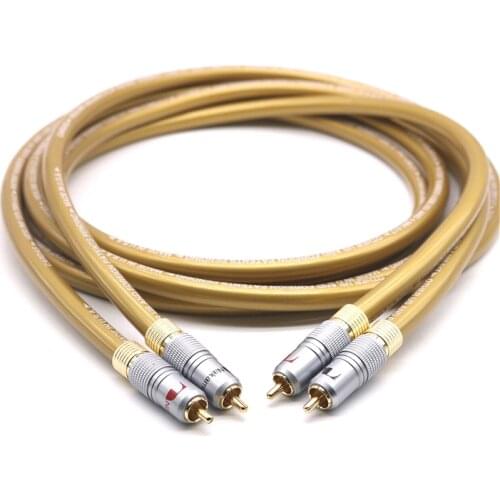 Hifi Cardas audio cables Cardas HEXLINK GOLDEN 5C audio cable Amplifier CD DVD player Speaker Nakamichi RCA interconnect cable