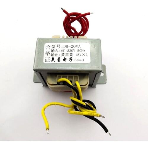 EI57-30 AC transformer DB-20VA 20W 220V dual 18V 18V*2 can be used as single 36V