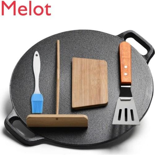 Chinese Kitchen Supplies Pancake Rolled with Crisp Fritter Flat Bottom Pancake Maker Household Make Pancakes Fruit Tools