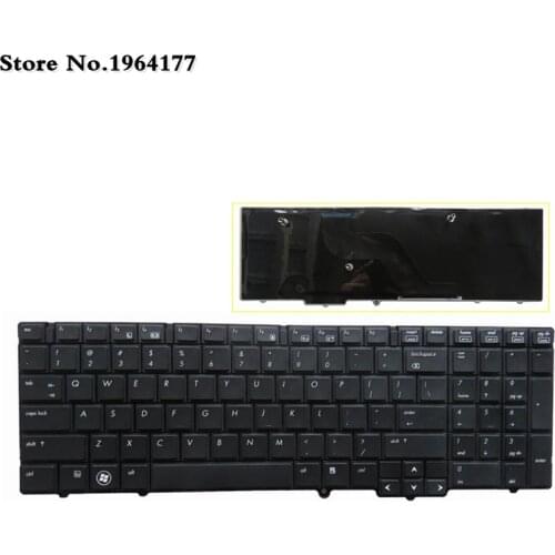 US Laptop Keyboard FOR HP EliteBook 8540 8540P 8540W English New Black