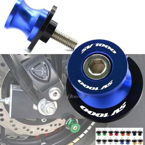 M8 For Suzuki SV1000/S SV-1000 2003-2007 Motorcycle CNC Frame Stands Screws sliders Swingarm Spools Slider Modified