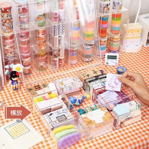 Makeup Organizer Bathroom Storage Box Cosmetic Organiser Office Desktop Make Up Jewelry Storage Box Sundries Container