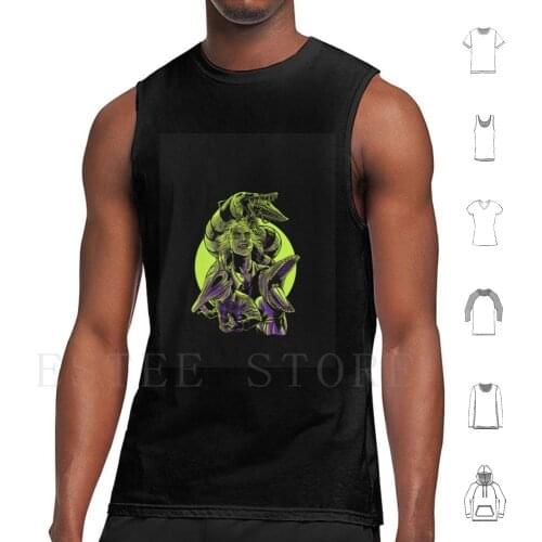 Beetlejuice Tank Tops Vest Sleeveless Timothy Walter Tim Burton Beetlejuice Nightmares Before Christmas The Corpse Bride