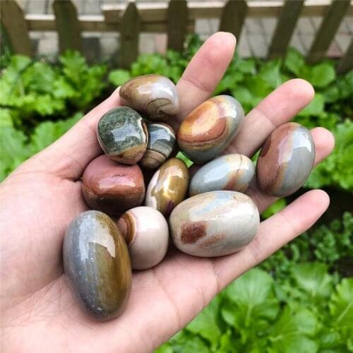 Natural Stones Ball Ocean Jasper Round Mineral Ore Specimen Agate Crystal Quartz Home Desk Decorations Reiki healing stones