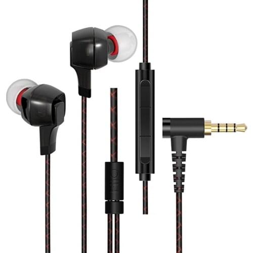 FiiO F1 Dynamic In-Ear Monitors Earphone with Microphone 3.5mm Wired Music Headset