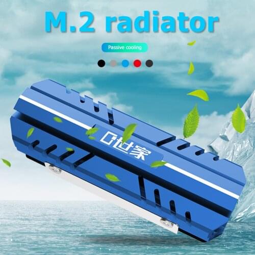 Passive Heat Dissipation M2-HS01 SSD Cooler M.2 2280 Solid State Disk Heatsink for Household Computer Accessories