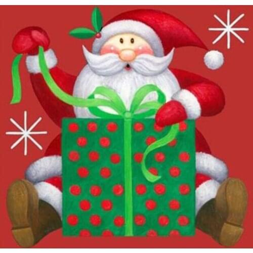 Gift Full Square/Round Drill 5D DIY Diamond Painting Santa Claus Diamond Mosaic Christmas Diamond Embroidery