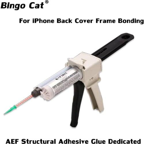E-fixit AEF Structural Adhesive Glue Dedicated Gun For iPhone Back Cover Glass LCD Frame Bezel Bonding Touch Screen Phone Repair