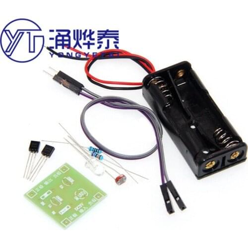 Light control LED night light kit Light intensity sensor switch Street lamp table lamp Electronic production (parts)