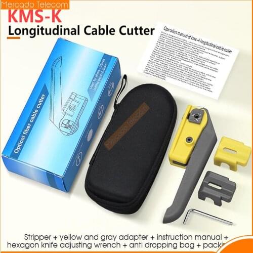 KMS-K Optical Fiber Tool Longitudinal Stripper Cable Jacket Slitter Cable Sheath Cutter
