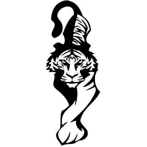Tattoo Tiger Vinyl Car Sticker Hunting Car Styling Fashion Car Body Decals Stickers Good Quality Waterproof Sun Protection